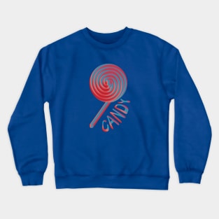 candy red blue Crewneck Sweatshirt